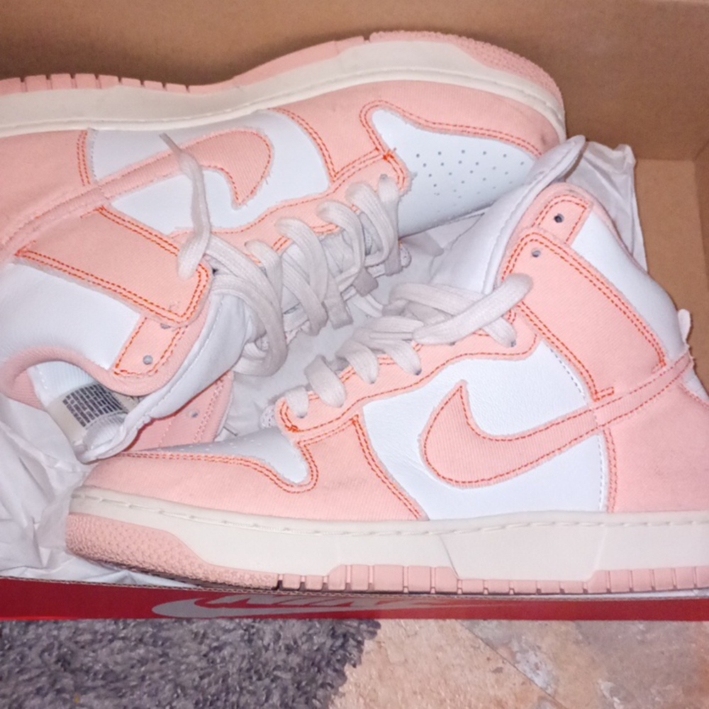 Artic orange Nike dunk hi 1985